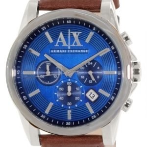 Emporio Armani Exchange Smart Ax2501 Kello Sininen / Nahka