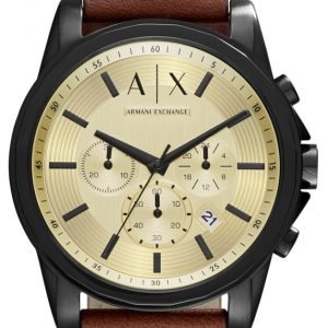 Emporio Armani Exchange Smart Ax2511 Kello Kullattu / Nahka