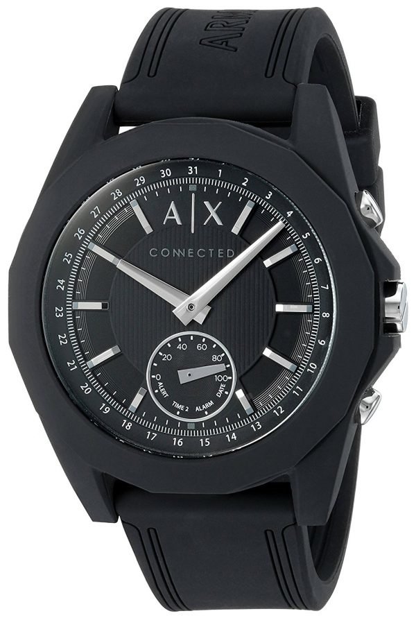 Emporio Armani Exchange Smart Axt1001 Kello Musta / Kumi