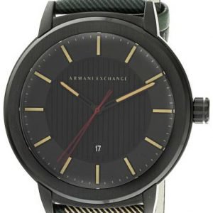 Emporio Armani Exchange Street Ax1460 Kello Musta / Nahka