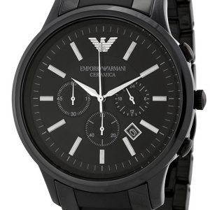 Emporio Armani Renato Ar1451 Kello Musta / Keraaminen