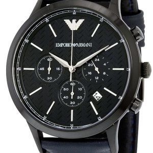 Emporio Armani Renato Ar2481 Kello Sininen / Nahka