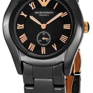 Emporio Armani Sportivo Ar1412 Kello Musta / Keraaminen