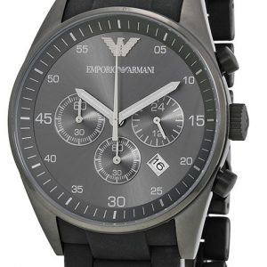 Emporio Armani Sportivo Ar5889 Kello Musta / Teräs