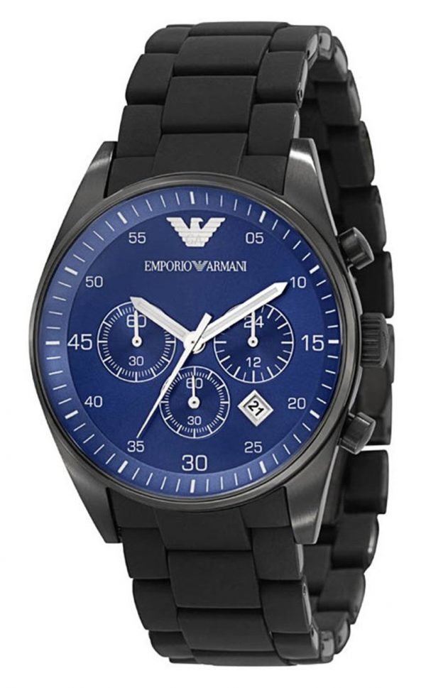 Emporio Armani Sportivo Ar5921 Kello Sininen / Teräs