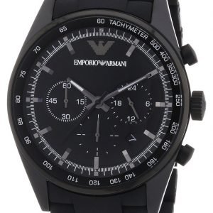 Emporio Armani Sportivo Ar5981 Kello Musta / Muovi