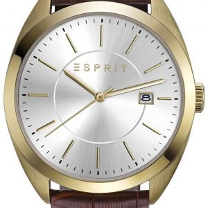 Esprit Dress Es108821003 Kello Hopea / Nahka