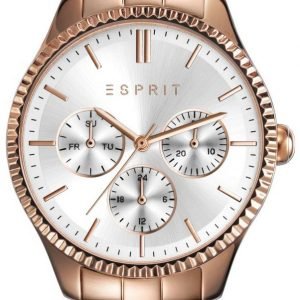 Esprit Es108942003 Kello Hopea / Punakultasävyinen