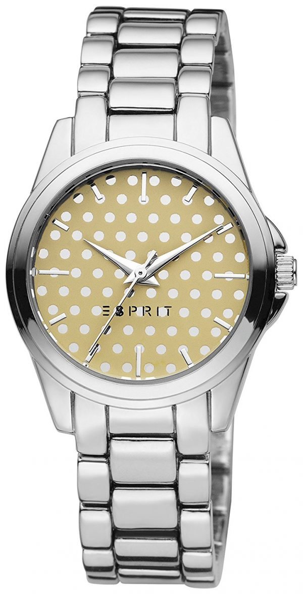 Esprit Es906642005 Kello Beige / Teräs