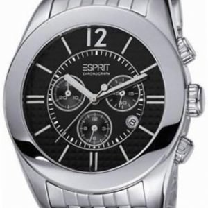 Esprit Sport Es102231004 Kello Musta / Teräs