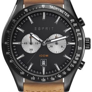 Esprit Sport Es108241004 Kello Musta / Nahka