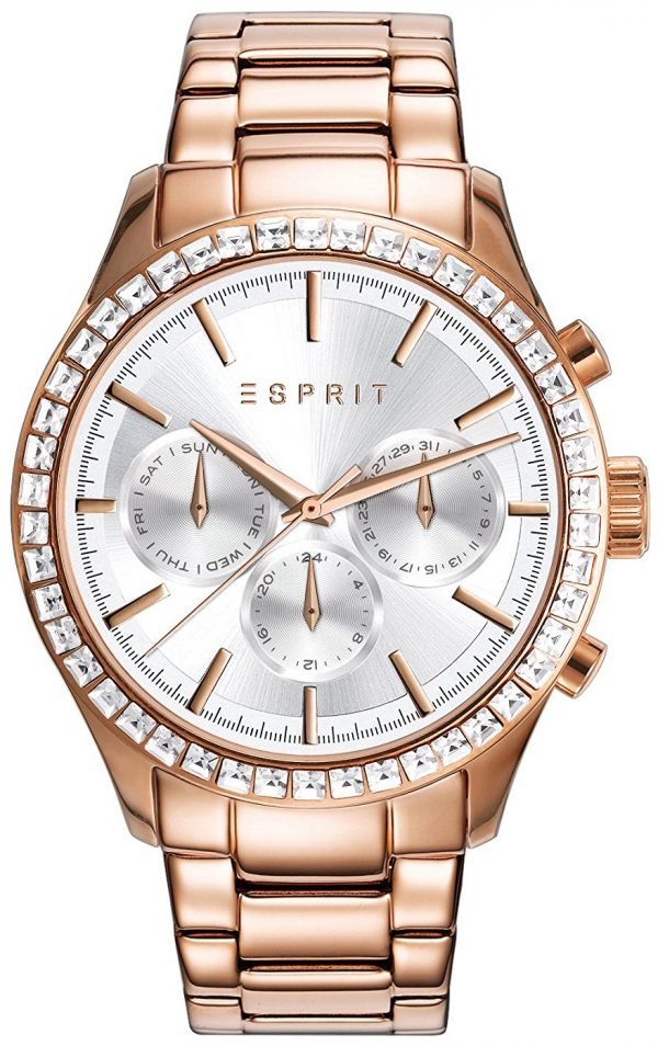 Esprit Sport Es109042003 Kello Hopea / Punakultasävyinen