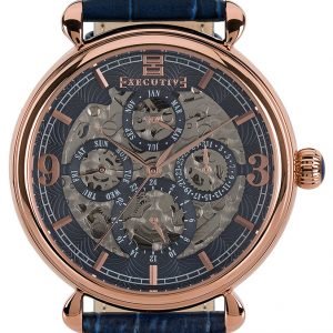 Executive Ex-1015-06 Kello Sininen / Nahka