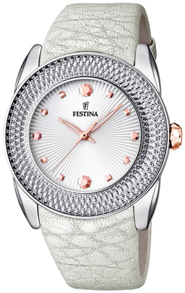 Festina Classic F16591-A Kello Hopea / Nahka