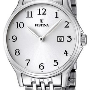 Festina Classic F16748-1 Kello Hopea / Teräs