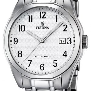 Festina Classic F16884-1 Kello Valkoinen / Teräs