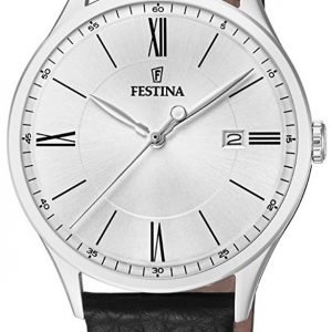 Festina Classic F16978-1 Kello Hopea / Nahka