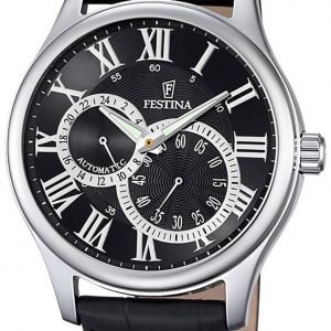 Festina Classic F6848-3 Kello Musta / Nahka