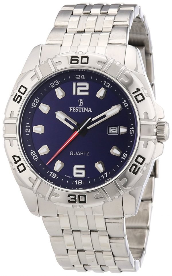 Festina Dress F16495-A Kello Sininen / Teräs