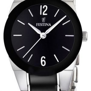 Festina Dress F16534-2 Kello Musta / Teräs