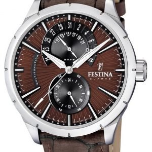 Festina Dress F16573-6 Kello Ruskea / Nahka