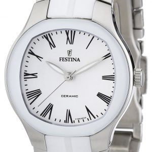 Festina Dress F16626-2 Kello Valkoinen / Teräs