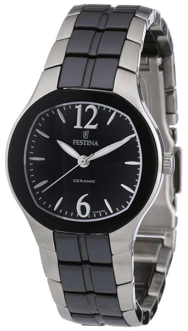 Festina Dress F16626-3 Kello Musta / Teräs