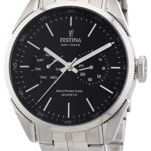 Festina Dress F16630-8 Kello Musta / Teräs