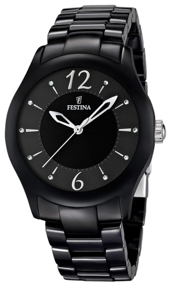 Festina Dress F16638-2 Kello Musta / Keraaminen