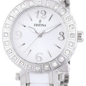 Festina Dress F16643-1 Kello Valkoinen / Teräs