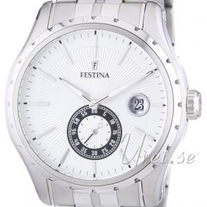 Festina Dress F16679-1 Kello Valkoinen / Teräs