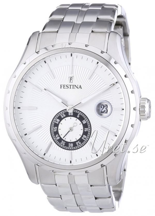 Festina Dress F16679-1 Kello Valkoinen / Teräs