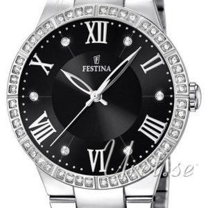 Festina Dress F16719-2 Kello Musta / Teräs