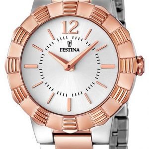 Festina Dress F16731-2 Kello Valkoinen / Teräs