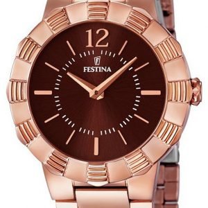 Festina Dress F16733-2 Kello Ruskea / Punakultasävyinen