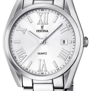 Festina Dress F16790-1 Kello Hopea / Teräs