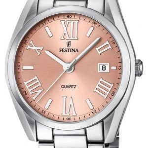 Festina Dress F16790-2 Kello Punakultaa / Teräs