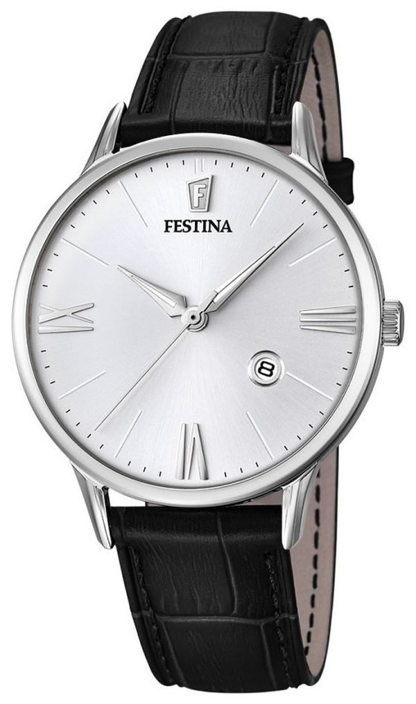 Festina Dress F16824-1 Kello Hopea / Nahka