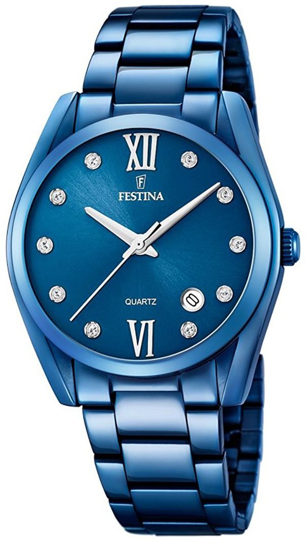 Festina Dress F16864-5 Kello Sininen / Teräs