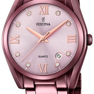 Festina Dress F16865-2 Kello Pinkki / Teräs