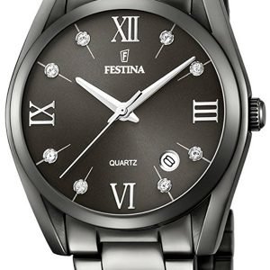 Festina Dress F16866-2 Kello Musta / Teräs