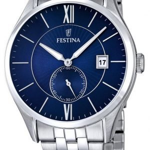 Festina Dress F16871-3 Kello Sininen / Teräs