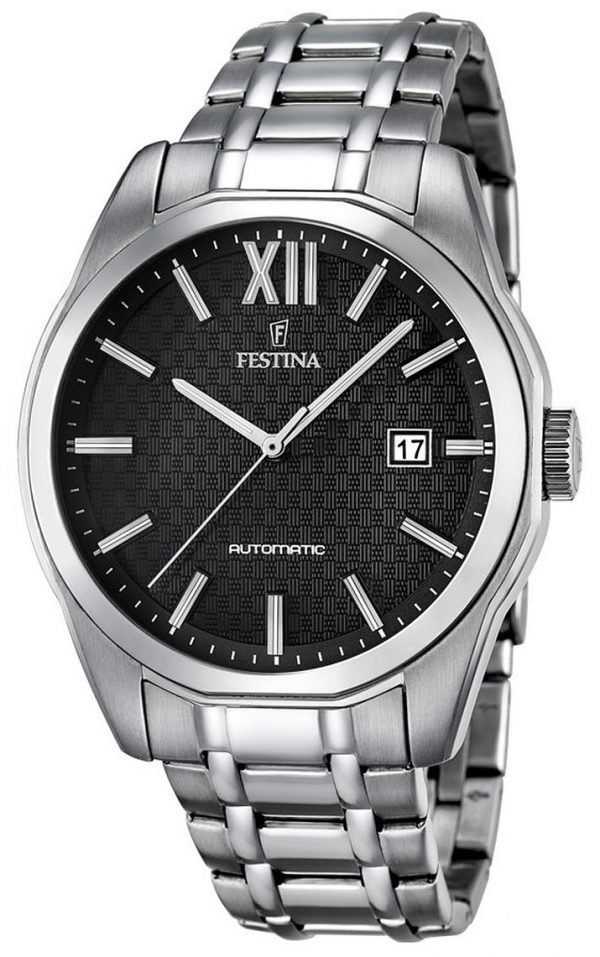 Festina Dress F16884-4 Kello Musta / Teräs