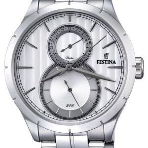 Festina Dress F16891-1 Kello Hopea / Teräs