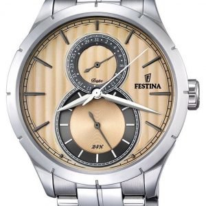 Festina Dress F16891-4 Kello Beige / Teräs