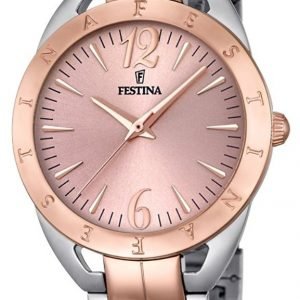 Festina Dress F16933-2 Kello Punakultaa / Punakultasävyinen