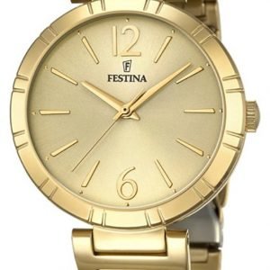 Festina Dress F16938-1 Kello Kullattu / Kullansävytetty Teräs