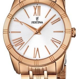 Festina Dress F16943-1 Kello Hopea / Punakultasävyinen