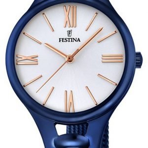 Festina Dress F16953-1 Kello Valkoinen / Teräs