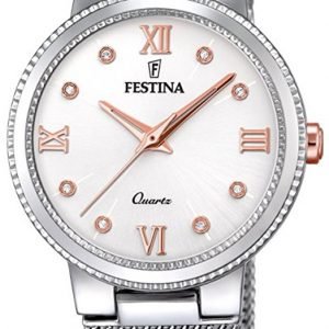 Festina Dress F16965-4 Kello Hopea / Teräs